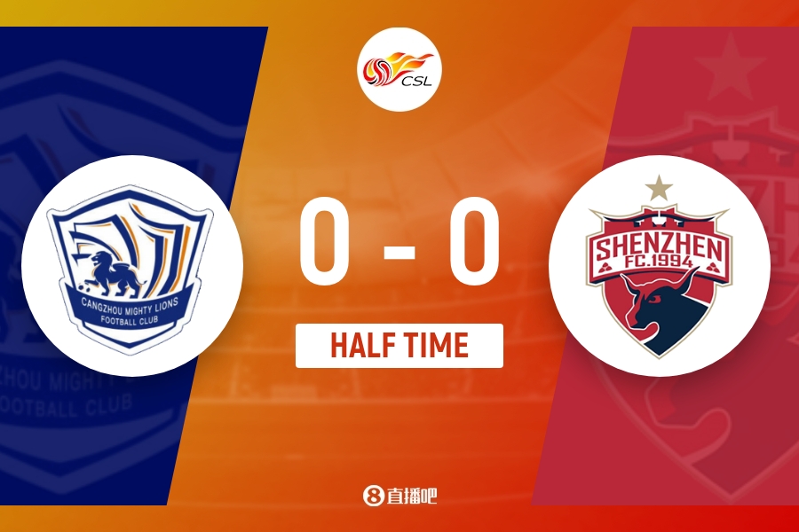 Half-time-rocadia goal was blown Zheng Kaimu hurt back Cangzhou Lion temporarily 0-0 Shenzhen