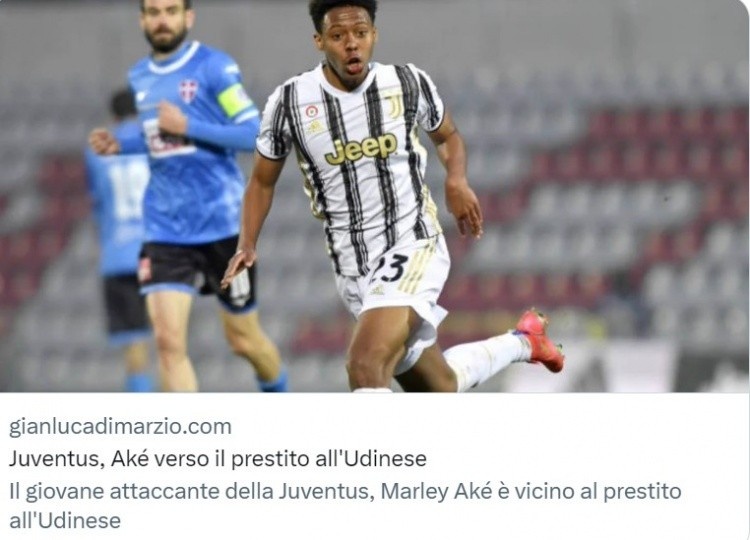 Italian sky: 22-year-old AK lease + buy-out form to join Udinese, Juve reserves repurchase terms